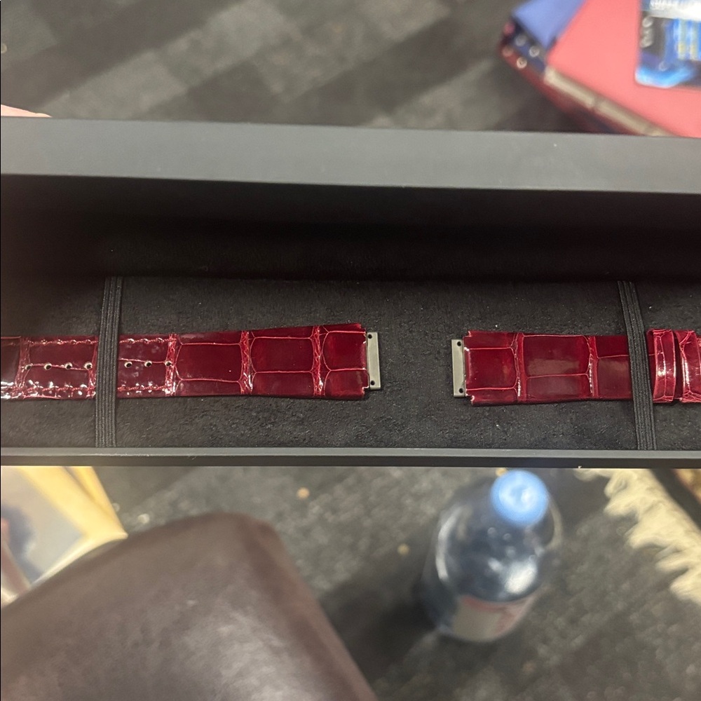 Richard mille alligator strap new in box